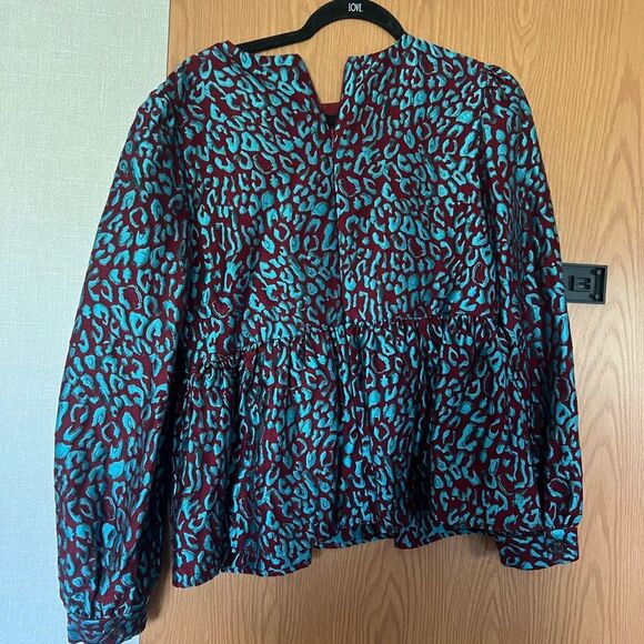 HALOGEN COLOR BLOUSE - Picture 2 of 4